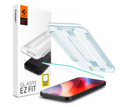 Szkło i folia ochronna SPIGEN Szkło Hartowane Glas.TR 'Ez.Fit' do iPhone 16 Pro AGL07935
